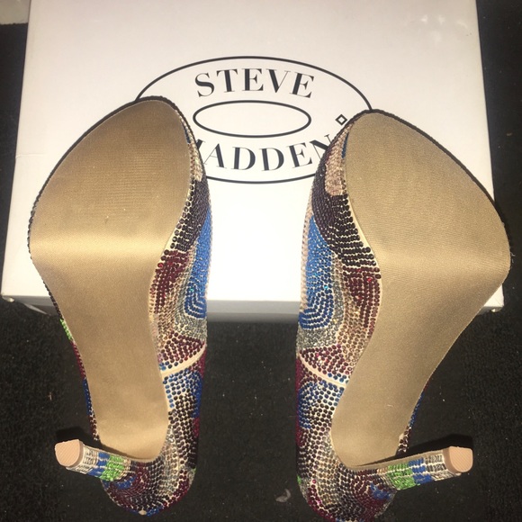 Multi colored platform pumps - Picture 6 of 6